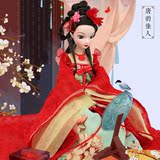 可儿娃娃古装正品10关节体中国新娘唐韵佳人婚庆礼物儿童女孩玩具