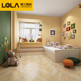 楼兰瓷砖 木纹砖150x600 卧室地砖仿古砖仿实木地板砖 月影香枝