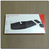 全新盒装 微软 Sculpt Ergonomic人体工学桌面套装 键鼠套装