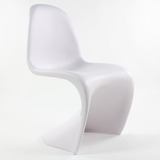 欧式简约休闲靠背塑料椅子餐椅家用咖啡餐椅时尚创意S型办公椅子