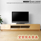 简约纯实木北欧日式宜家白橡木创意小户型客厅卧室电视柜家具组合