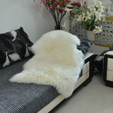 整张羊皮羊毛沙发坐垫欧式冬季家用客厅福恒纯羊毛地毯床毯可定做