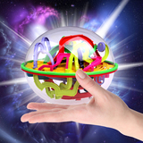 爱可优 闯关3D立体移动迷宫球 大号魔方智力球游戏儿童益智玩具