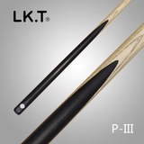 LKT高档手工斯诺克台球杆P-III 白蜡木单支LKT通杆P3「康乐正品」