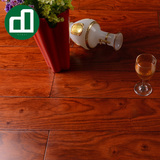 博美实木地板 亚花梨色纯实木 钢琴烤漆 室内木地板18mm厂家直销