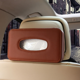 汽车纸巾盒 椅背挂式车载餐巾纸盒 天窗遮阳板车用抽纸盒套 创意