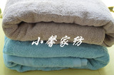 1140g两色外贸纯棉毛巾被空调被纯色毛巾被高品质140*190加大加厚