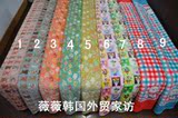 韩国原单印花最新无静电短毛绒床垫子夹棉床单绗缝被铺盖两用促销