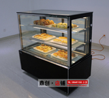 直角蛋糕柜0.9日式直角蛋糕柜巧克力展示柜慕斯展示柜冷藏保鲜柜