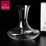 捷克Rona红酒杯进口 水晶玻璃快速醒酒器套装 酒壶分酒器  1500ml