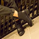 韩版时尚马丁靴短靴秋冬季靴子系带机车靴潮短筒女式鞋子特价促销
