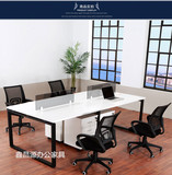 广州简约职员办公桌椅组合 屏风卡位员工位2/4/6/8人位 电脑桌子