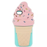 二手包邮 kate spade可爱硅胶甜筒冰淇凌iphone6/6s 手机壳