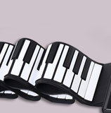 n2016升MIDI带踏板手卷钢琴88键模拟钢琴练习键盘便携式电子琴