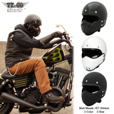 高端日本汤姆逊摩托车巡航幽灵骑士复古哈雷头盔全盔面罩