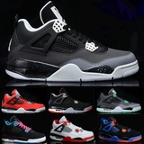 Nike Air Jordan/乔丹4代男鞋篮球鞋AJ4代男女跑步鞋奥利奥情侣