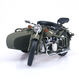 世纪龙1:18长江CJ750偏三轮摩托车模型 侉子限量版树脂汽车模型
