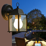 美式欧式现代简约户外阳台灯防水壁灯工业吊灯LED美式灯特价灯饰