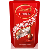 法国直邮 Lindt瑞士莲LINDOR软心牛奶巧克力球/200g 节日礼物