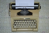 老式复古英文机械金属打字机70年代英国产smith-corona 正常使用