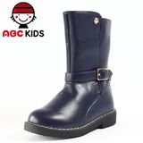 abc保暖二棉儿童鞋2015冬季新款靴子女童小童加绒耐磨P55122673