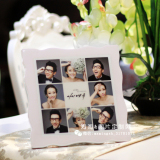 照片制作大韩水晶摆台制作婚纱照放大亚米奇烤瓷相片定制相框冲印