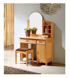 全实木梳妆台 榉木妆台 化妆台 化妆桌 现代中式 纯实木卧室家具