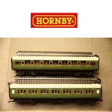 HORNBY HO火车轨道模型 1:87 SOUTHERN RAILWAY两节