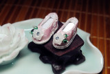 可儿娃娃 mmk obitsu古装玩具娃娃用平底鞋花盆底鞋古装鞋