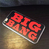BIGBANG浮雕手机壳 iphone6 plus手机软壳5s苹果6s硅胶全包保护套