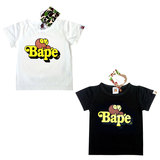bape猿人头新款短袖T恤亲子装妈妈装母女装母子装女T