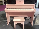 重锤智能数码立式全新专业黑白粉色钢琴kD-610凯丽德61键