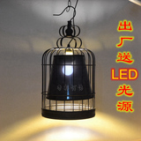 铁艺鸟笼灯 中式灯 创意个性聚财灯具 餐厅走廊凉亭门庭 装饰吊灯