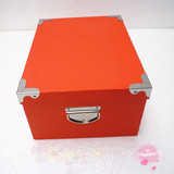 生日礼物盒精美礼品包装盒10件套高档红色包边长方形化妆大号礼盒