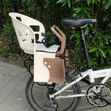 正品日本宝宝小孩坐椅山地电瓶电动自行车儿童安全PP塑料后置座椅