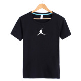 夏款AJ飞人乔丹篮球运动短袖t恤男士大码纯棉圆领潮牌T恤半袖科比