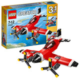 乐高创意百变系列31047 螺旋桨飞机LEGO CREATOR玩具积木拼插益智