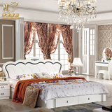床 板式床烤漆床1.51.8米双人床现代简约储物高箱床特价
