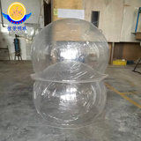 展厅透明装饰球 亚克力球空心罩 圣诞装饰超大透明有机玻璃圆球罩