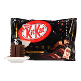 【天猫超市】日本进口饼干 雀巢kitkat黑巧克力威化饼干146.9g