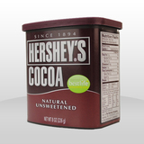 美国HERSHEY'S好时可可粉巧克力粉脱脂无糖 花式咖啡辅料226g包邮