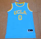正品 NCAA 加州大学洛杉矶分校 0号布鲁克男篮球服SW球衣背心 蓝