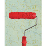 7寸压花橡胶滚筒 液体壁纸印花 硅藻泥 艺术漆 艺术涂料施工工具