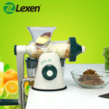 Lexen手动榨汁机标准版家用手摇压汁器简易水果原汁机小麦草榨汁