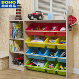 多功能儿童玩具收纳架书架整理架玩具收纳箱置物架储物柜超大容量