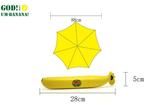 韩国儿童个性创意卡通水果香蕉雨伞三折礼物伞折叠晴雨遮阳伞包邮