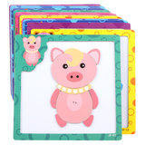 儿童磁性立体拼图动物简单拼板婴幼男女宝宝早教益智玩具1-2-3岁