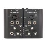 M-AUDIO M-Track Plus 2进2出专业USB音频接口 乐器人声录音声卡