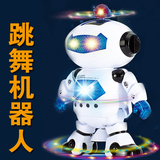 太空机器人旋转会唱歌跳舞的机器人男孩女孩电动玩具1-2-3-4-5岁