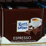德国原装进口ritter sport瑞特斯波德运动泡沫咖啡巧克力正品保证